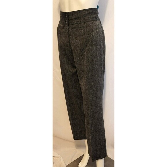 Chico's Tweed Bermuda Career Capris - Size 1 or 8 - Picture 3 of 11